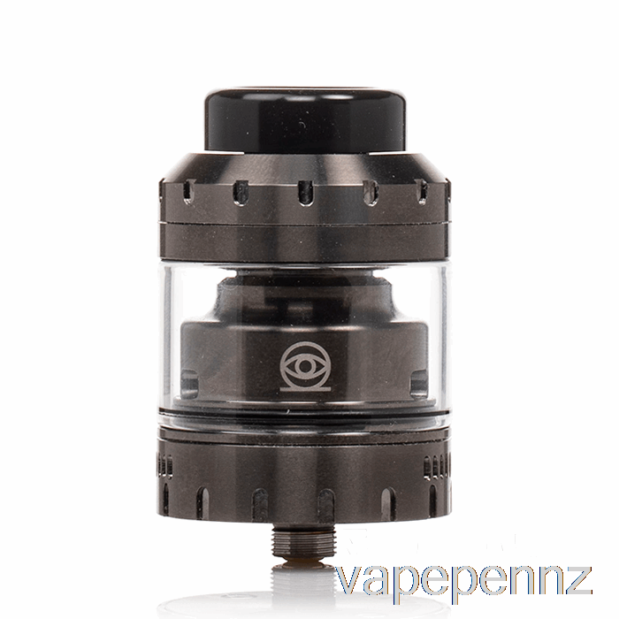 Vaperz Cloud Osiris 30mm RTA Gunmetal (Incl. Glass) VAPE NZ
